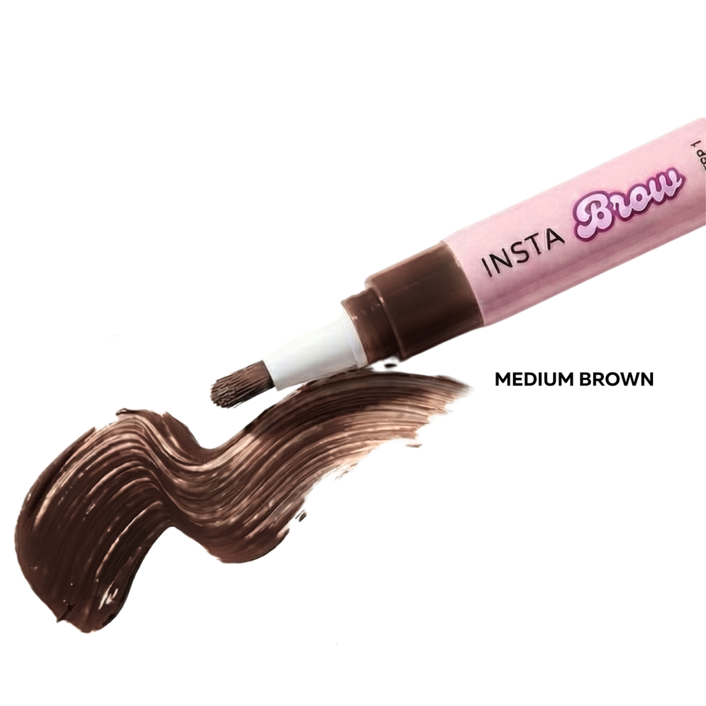 Insta Brow | Eyebrow Stain (Medium Brown)  + Eraser