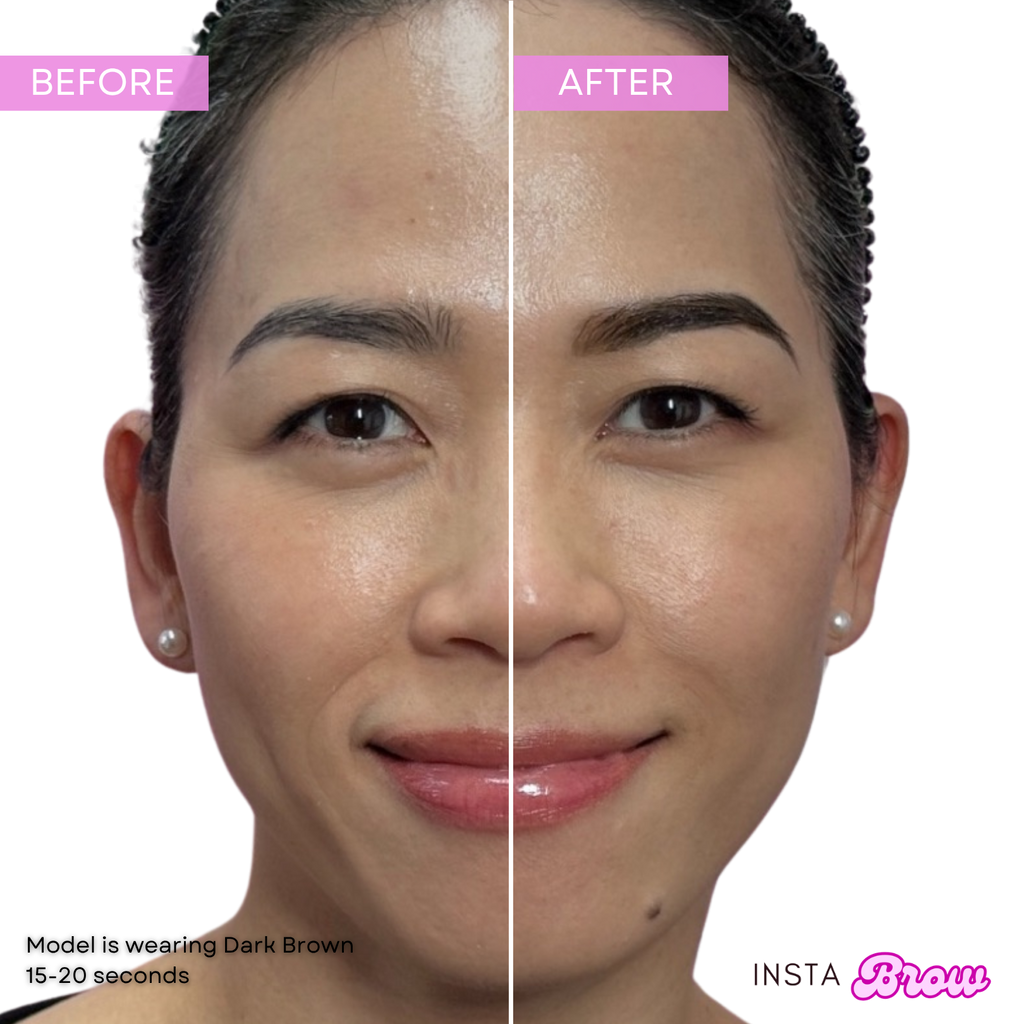 Insta Brow | Eyebrow Stain ( Dark Brown )  + Eraser